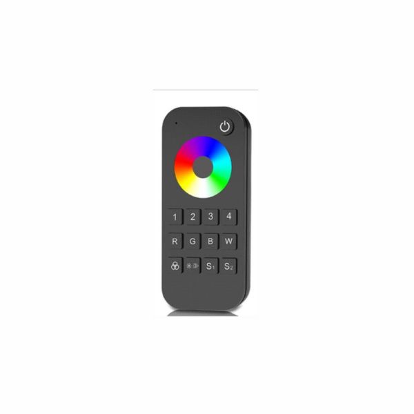 Mando RF 2,4 GHz RGB y RGBW de 4 zonas para tiras LED regulables