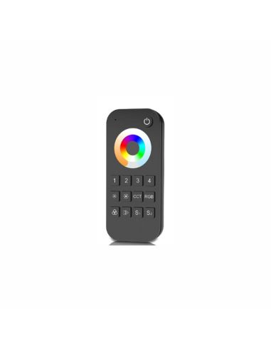 Mando RF 2,4 GHz RGB+CCT de 4 zonas para tiras LED regulables