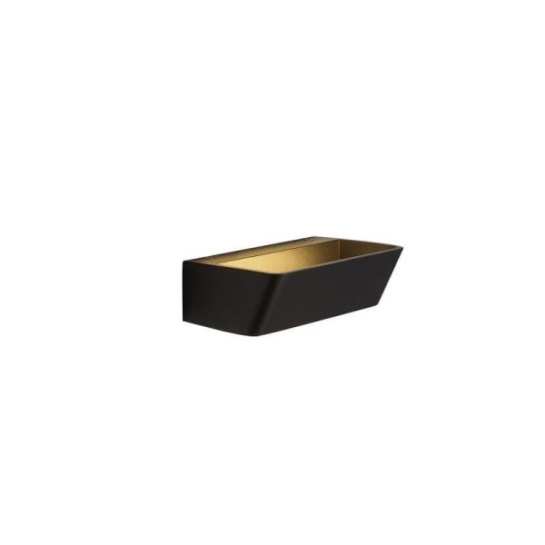 Aplique de pared LED ALTEA negro 3000K, 15W
