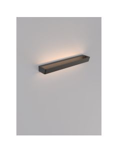 Aplique de pared LED ALTEA negro 3000K, 15W 2