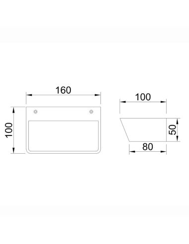 LED-Wandhalterung ALTEA 15W mit...