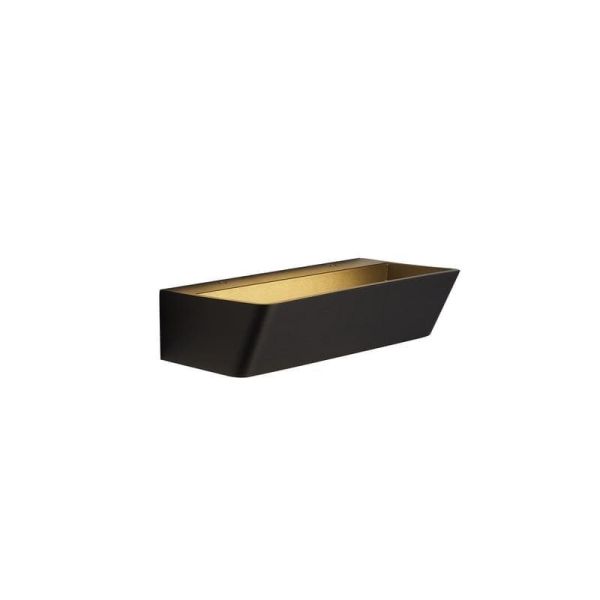 Aplique de pared LED ALTEA negro 3000K, 21W
