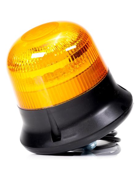 Luz de advertencia LED FT-151 DF ámbar 12–30V doble destello con tornillo central NR65 TA1 EMC