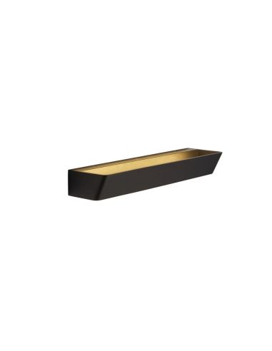 Aplique de pared LED ALTEA negro 3000K, 30W