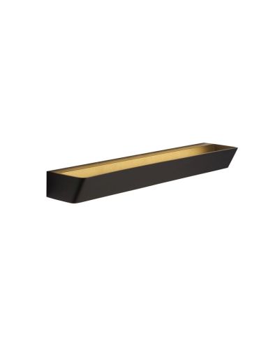 Aplique de pared LED ALTEA negro 3000K, 40W