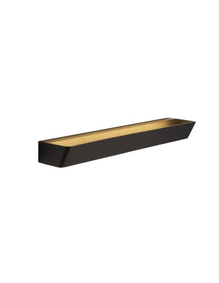 Aplique de pared LED ALTEA negro 3000K, 40W