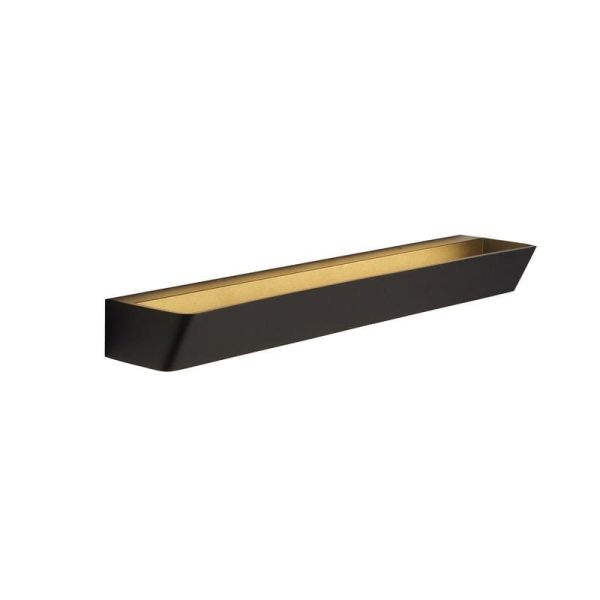 Aplique de pared LED ALTEA negro 3000K, 40W