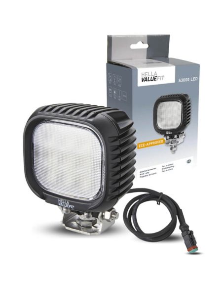 Farol de trabalho LED Hella 3000Lm S3000 1GA 357 109-002