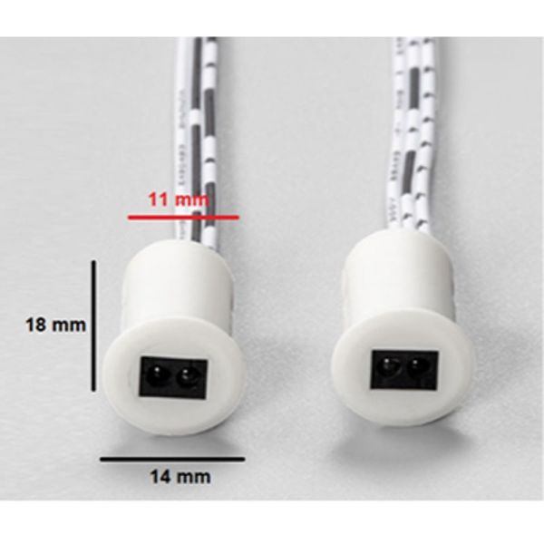 Sensor PIR doble empotrable para...