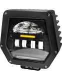 Faro LED delantero 40/70W 12–30V con conector Delphi para John Deere – Luz cruce y carretera RE593798