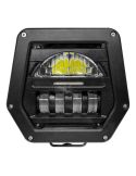 Faro LED delantero 40/70W 12–30V con conector Delphi para John Deere – Luz cruce y carretera RE593798