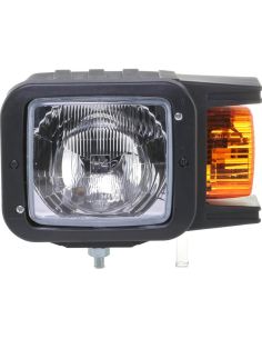 Farol halógeno HELLA 12/24V ECE - Montagem externa - Esquerdo ou direito