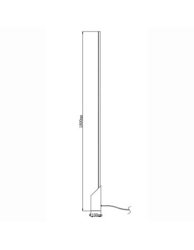 MARMOL Lampadaire de Salon 28W 3000K...