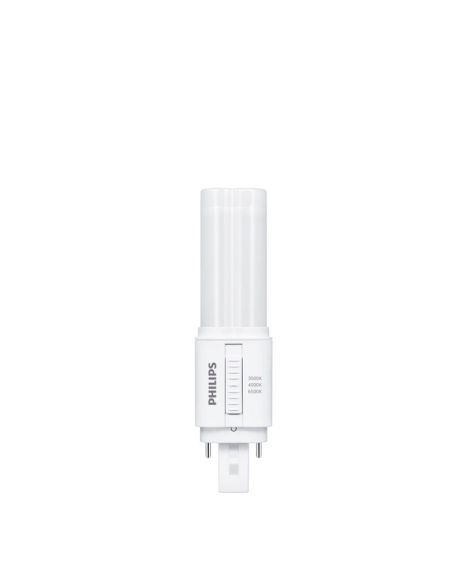 Ampoule LED professionnelle CorePro PLC G24d, 2 broches, 5,9 W (équivalent à 13 W) avec sélecteur 3CCT (3000/4000/6500 K), 115 m