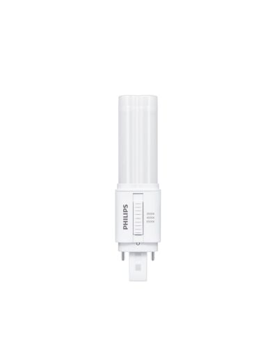Bombilla LED CorePro PLC G24d profesional 2 pines, 6,9W equivalente a 18W con selector 3CCT 3000/4000/6500K, 120mm