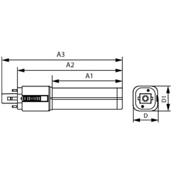 Ampoule LED CorePro PLC G24d...