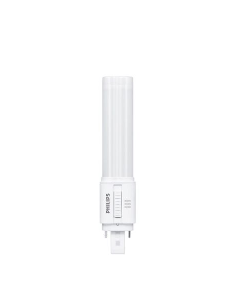 Bombilla LED CorePro PLC G24d profesional 2 pines, 8,9W equivalente a 26W con selector 3CCT 3000/4000/6500K, 150mm