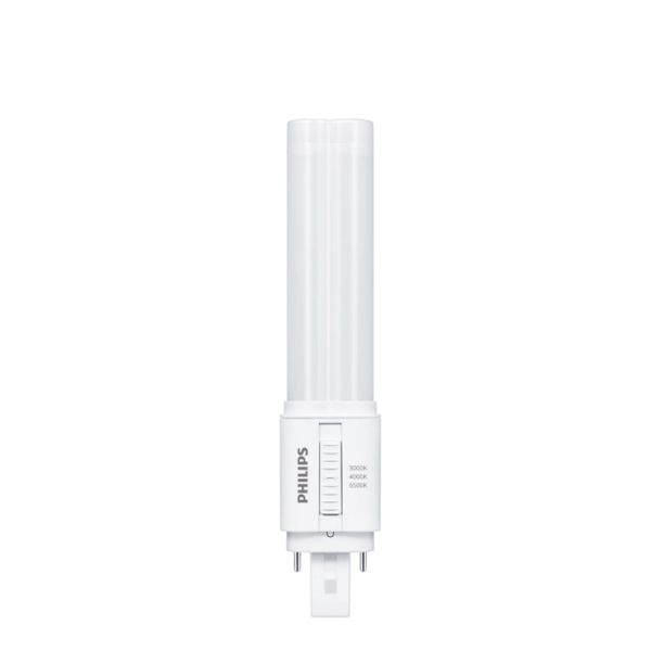 Bombilla LED CorePro PLC G24d profesional 2 pines, 8,9W equivalente a 26W con selector 3CCT 3000/4000/6500K, 150mm