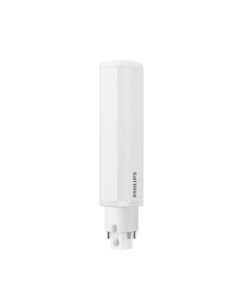 Bombilla LED CorePro PLC G24q-1 profesional 4 pines, 5,5W equivalente a 13W, 475/500Lm  3000K/4000K, 128mm