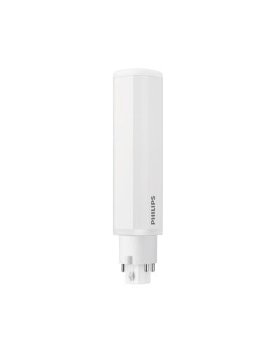 Bombilla LED CorePro PLC G24q-1 profesional 4 pines, 5,5W equivalente a 13W, 475/500Lm  3000K/4000K, 128mm