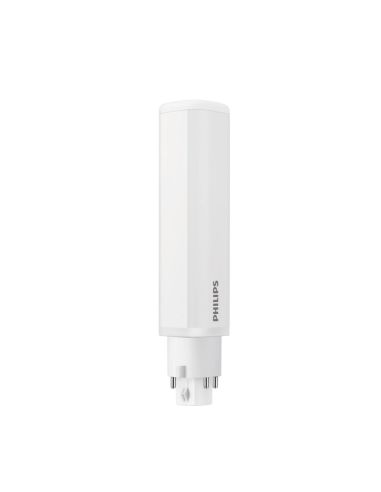 Bombilla LED CorePro PLC G24q-1 profesional 4 pines, 6,5W equivalente a 18W, 650/700Lm 3000K/4000K, 128mm