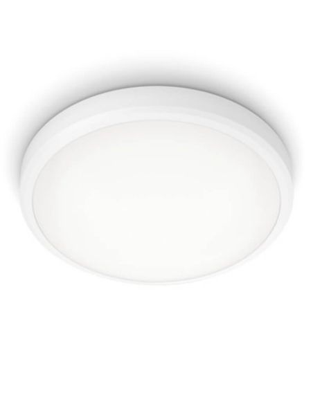 Plafonnier LED Doris pour salle de bain, blanc, IP44, 17 W, 1700 lm, 8718699758905