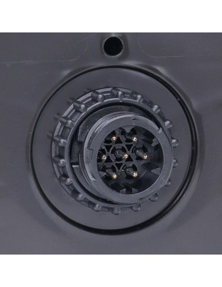 Lanterna traseira LED W249DD+W48 com luz de posição lateral e luz de placa – Esquerda/Direita 12–24V