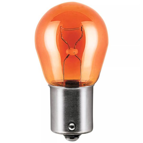 Bombilla OSRAM ORIGINAL PY21W ámbar BAU15s 12V – Caja 10 unidades