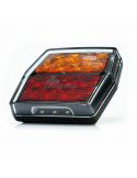 Piloto trasero LED Fristom FT-222 12V con conector Bayonet 5 Pin y luz de matrícula R10, R1, S1, 2a, L00