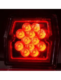 Feu antibrouillard arrière à LED homologué FT-223 R10 F1 2