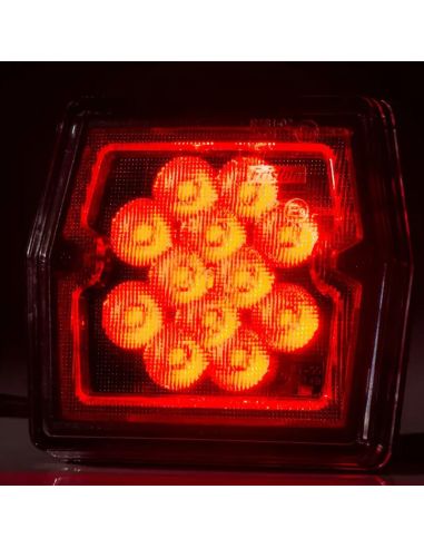 Feu antibrouillard arrière à LED homologué FT-223 R10 F1