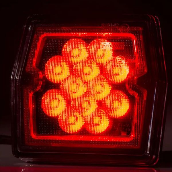 Feu antibrouillard arrière à LED homologué FT-223 R10 F1