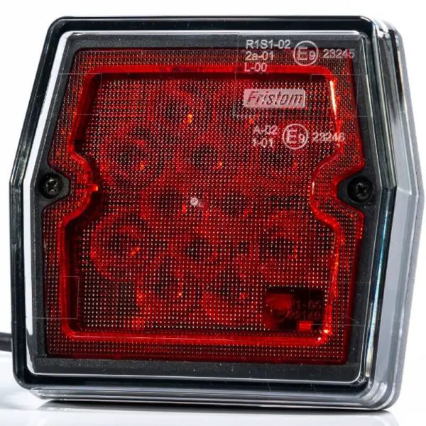 Feu antibrouillard arrière à LED homologué FT-223 R10 F1