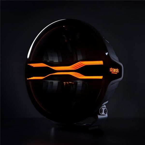 Phare LED DRAGON DRIVE 9" FOR9T, blanc et ambre, 6500K, 9300 lm, portée de 586 m, IP67