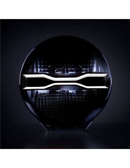 Faro delantero LED DRAGON DRIVE 9" FOR9T, blanco y ambar, 6500K, 9300Lm, alcance 586m, IP67