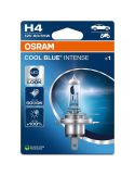 Ampoule halogène extra blanche OSRAM COOL BLUE INTENSE H4 nouvelle génération 5000K – 12 V