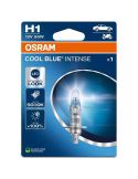 Ampoule halogène extra blanche OSRAM COOL BLUE INTENSE H1 nouvelle génération 5000K – 12V (1 pièce)