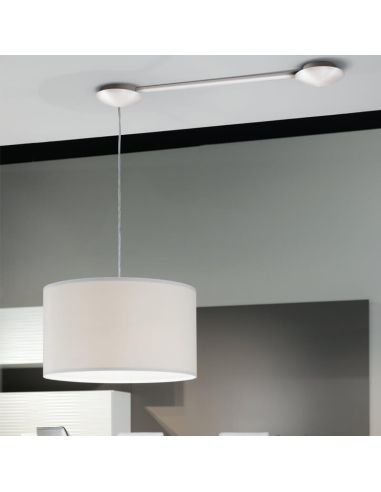 Conducto de cables EXTENTION EGLO blanco regulable 320–1570 mm para techo