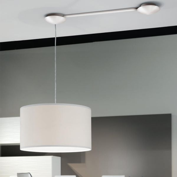 Conducto de cables EXTENTION EGLO blanco regulable 320–1570 mm para techo