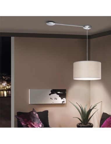 Canalizador de cable para lámparas EXTENTION EGLO cromo regulable 320–1570 mm