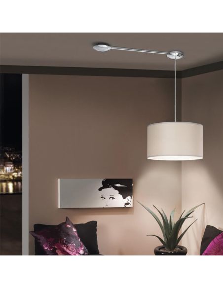 Canalizador de cable para lámparas EXTENTION EGLO cromo regulable 320–1570 mm