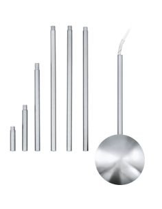 Goulotte de câble de lampe chromée réglable EGLO EXTENSION 320–1570 mm