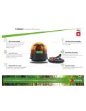 Rotativo LED ecológico ámbar magnético E-VENUS doble flash 12–24V ECE R65