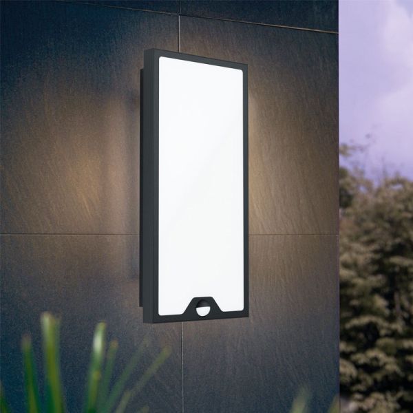 Aplique LED de pared exterior con...