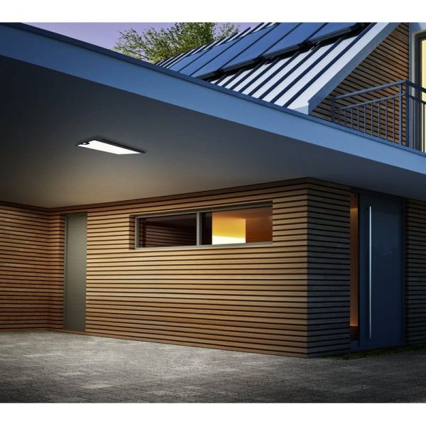 Aplique LED de parede exterior com...