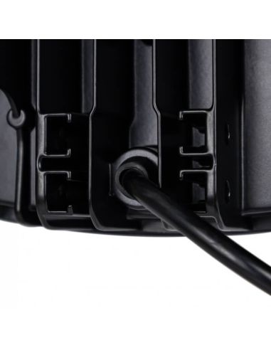 Faro LED X-SPIDER con luz de carretera, posición y estrobo ámbar L3436 12–24V R65, R148, R149