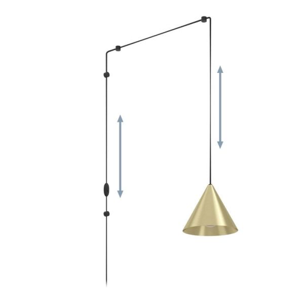 Lámpara de pared y techo flexible...