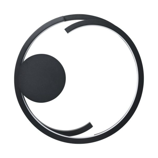 Plafón LED de techo negro MEZZOMONTE...