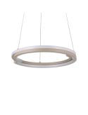 Lámpara colgante LED Eglo MEZZOMONTE regulable CCT 40W, 3200 lm, 2700-6500K con mando, color arena, Ø480 mm