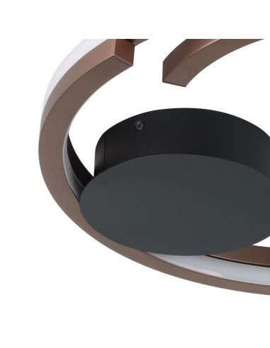 Plafón LED MEZZOMONTE regulable CCT...